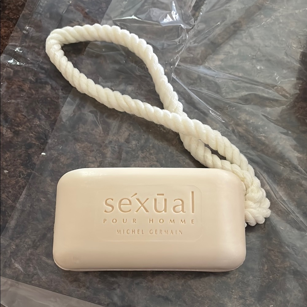 Michel Germain Soap on a rope NEW IN BOX